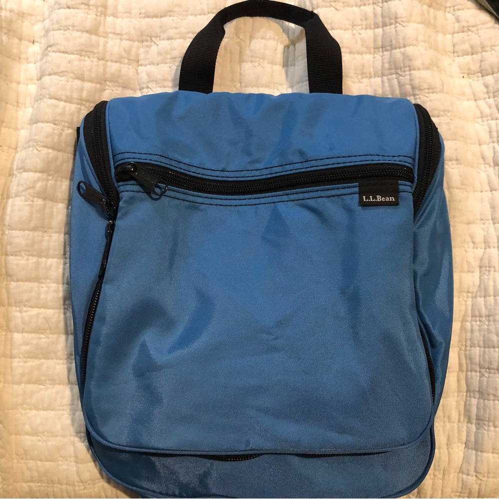 L.L. Bean Blue Toiletry Bag